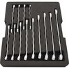 Dynamic Tools 14 Piece Metric Combination Wrench Set With Foam Tool Organizer D105108